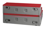cover FlipFORMS Red Top with Grey Base